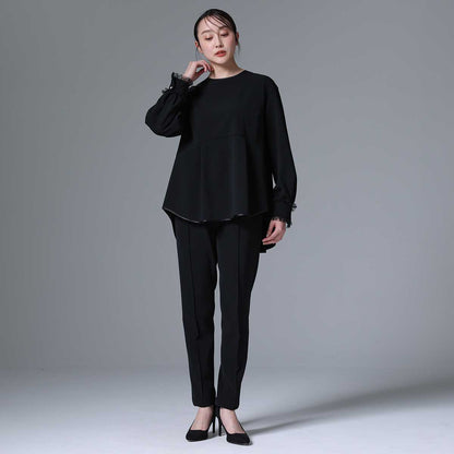 9月下旬~10月上旬お届け予定 F-PT-04「Technical double cloth」 Tapered pants