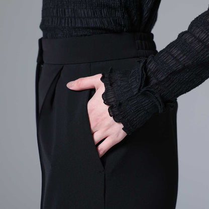 9月下旬~10月上旬お届け予定 F-PT-04「Technical double cloth」 Tapered pants