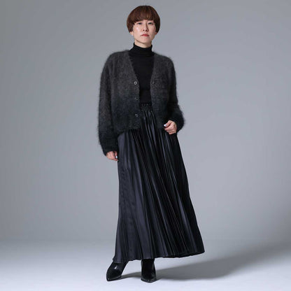 9月下旬~10月上旬お届け予定 F-KN-01「Pure cashmere knit」 V-neck cardigan