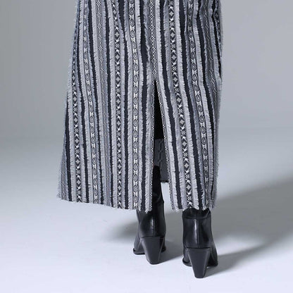 9月下旬~10月上旬お届け予定 F-SK-02「Tyrol Feather」 A-line skirt