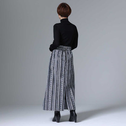 9月下旬~10月上旬お届け予定 F-SK-02「Tyrol Feather」 A-line skirt