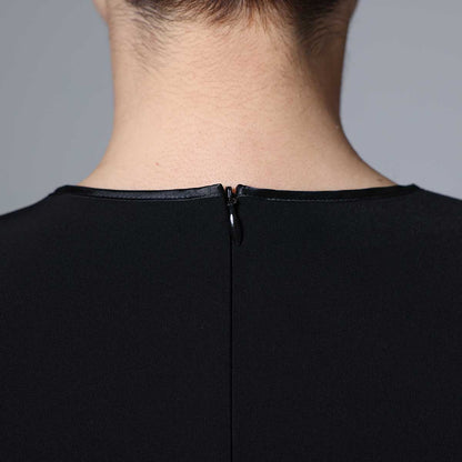 9月下旬~10月上旬お届け予定 F-BL-03「Technical double cloth」 Pullover blouse