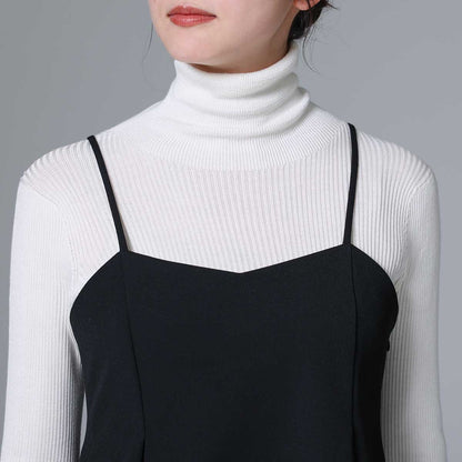 8月下旬~9月上旬お届け予定 F-BL-01 「Worsted twill」Camisole blouse