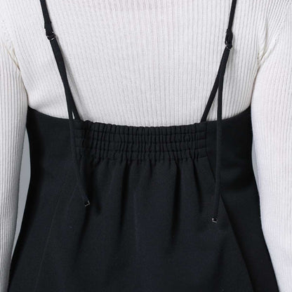 8月下旬~9月上旬お届け予定 F-BL-01 「Worsted twill」Camisole blouse