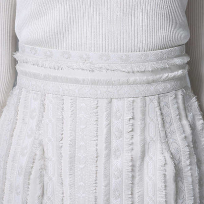 9月下旬~10月上旬お届け予定 F-SK-02「Tyrol Feather」 A-line skirt