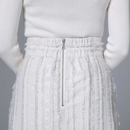 9月下旬~10月上旬お届け予定 F-SK-02「Tyrol Feather」 A-line skirt