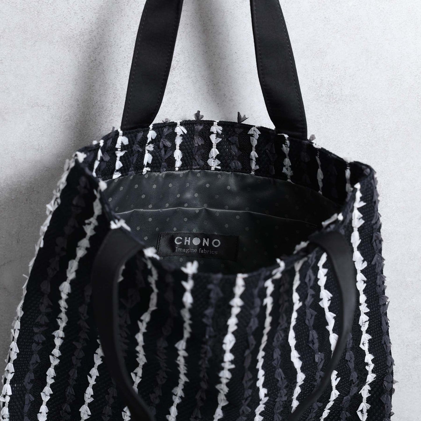 C-BG-101 Expected delivery mid to late June 『The Secret Garden』 Big tote BLACK
