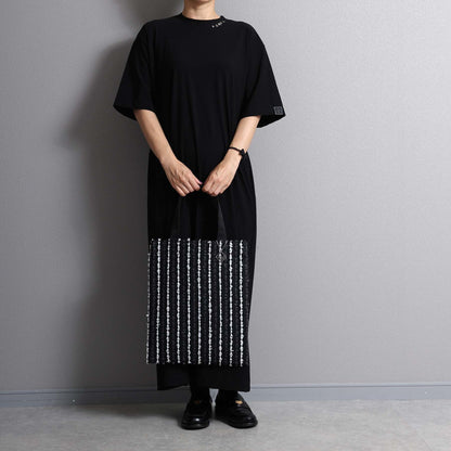 C-BG-101 Expected delivery mid to late June 『The Secret Garden』 Big tote BLACK
