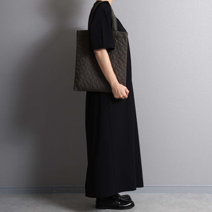 C-BG-11「Stella quilt（裏地なしキルティング）」Tote Bag NAVY&KHAKI