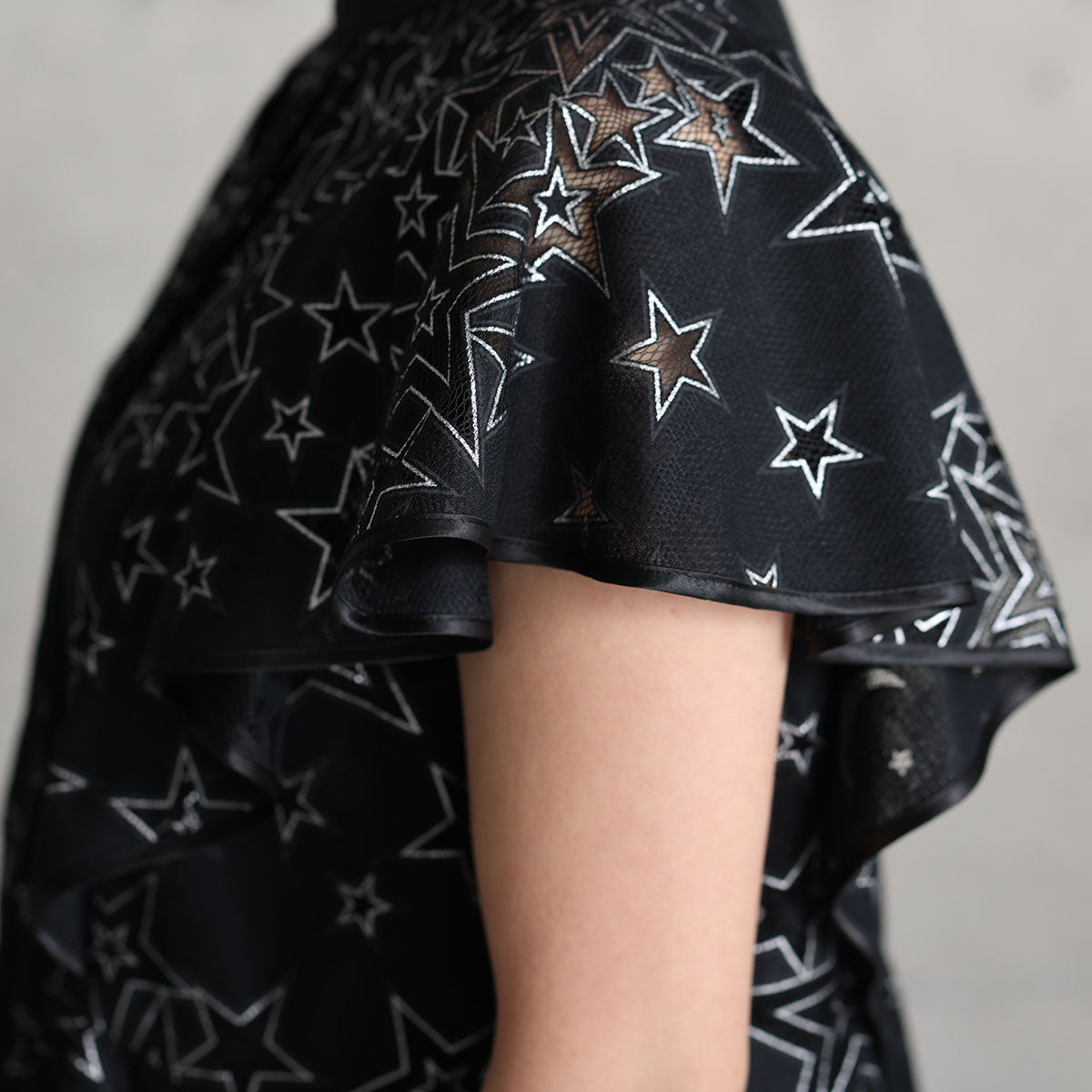 C-BL-76「Blanche」Stand collar blouse
