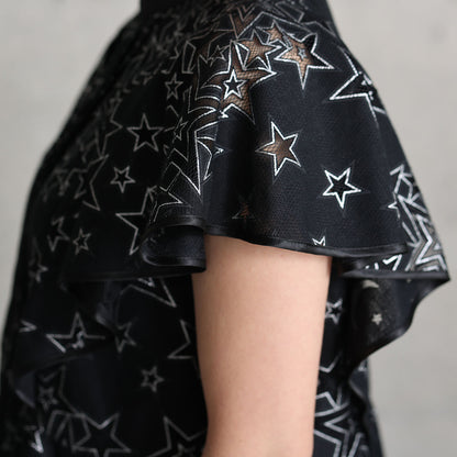 C-BL-76「Blanche」Stand collar blouse