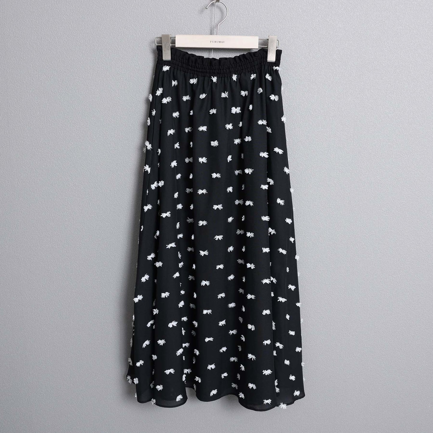 C-BL-83 Robin flower blouse WHITE