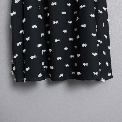 C-BL-83 Robin flower blouse WHITE