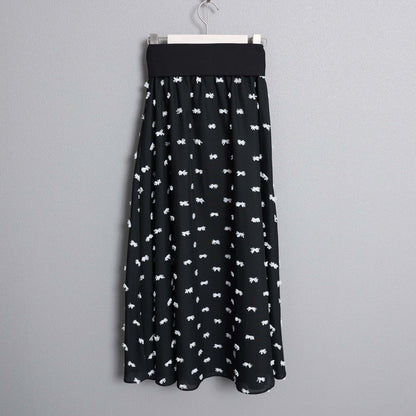 C-BL-83 Robin flower blouse WHITE