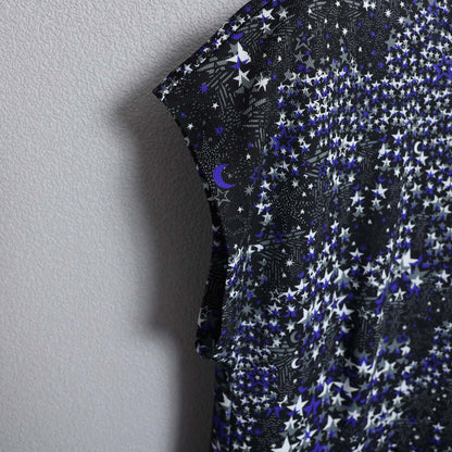 C-BL-83 Robin flower blouse WHITE