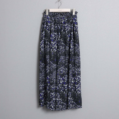 C-BL-83 Robin flower blouse WHITE