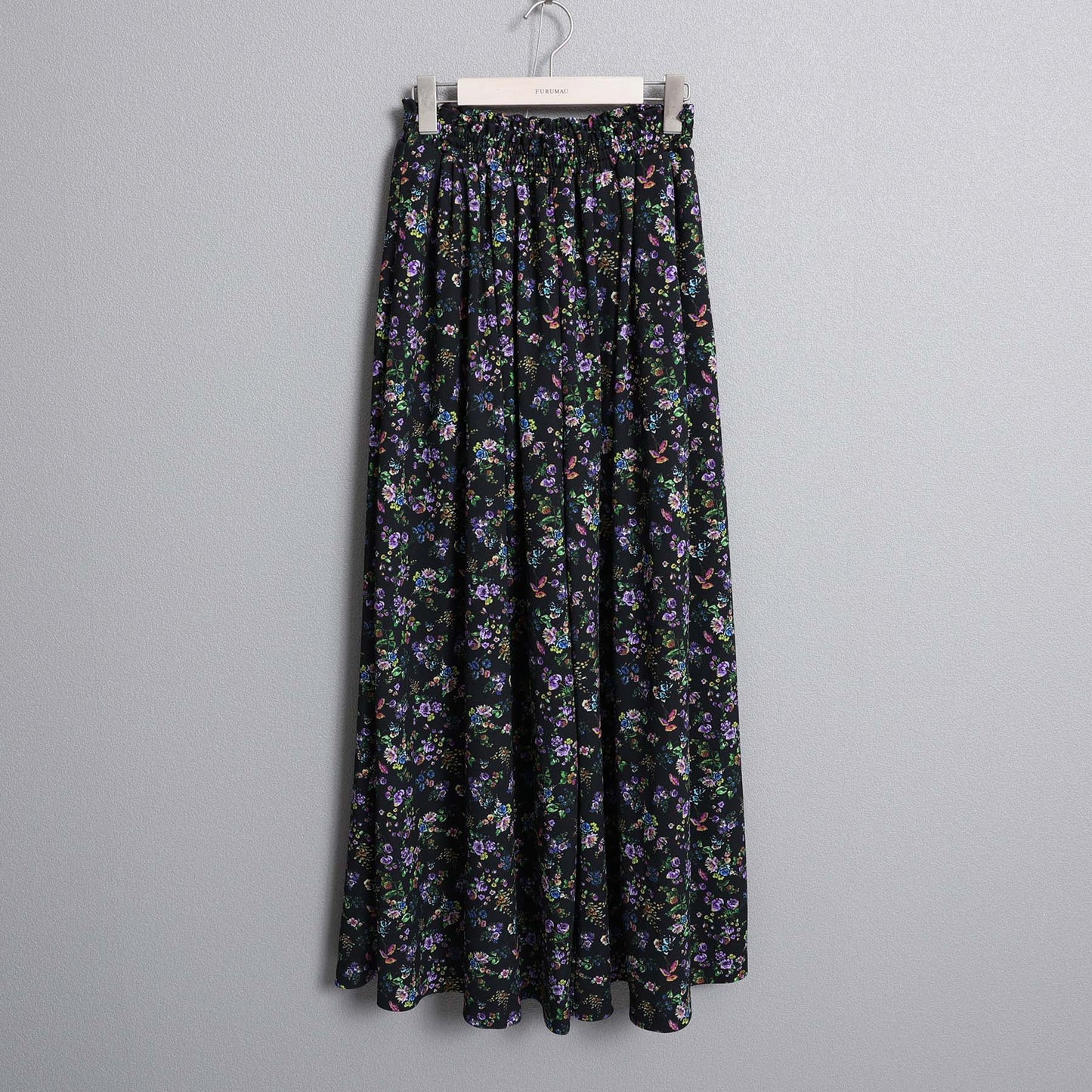 C-BL-83 Robin flower blouse WHITE