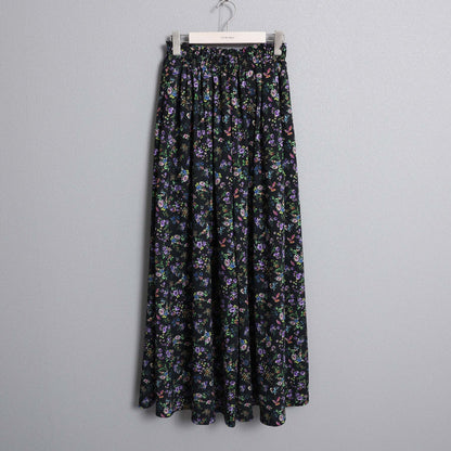 C-BL-83 Robin flower blouse WHITE