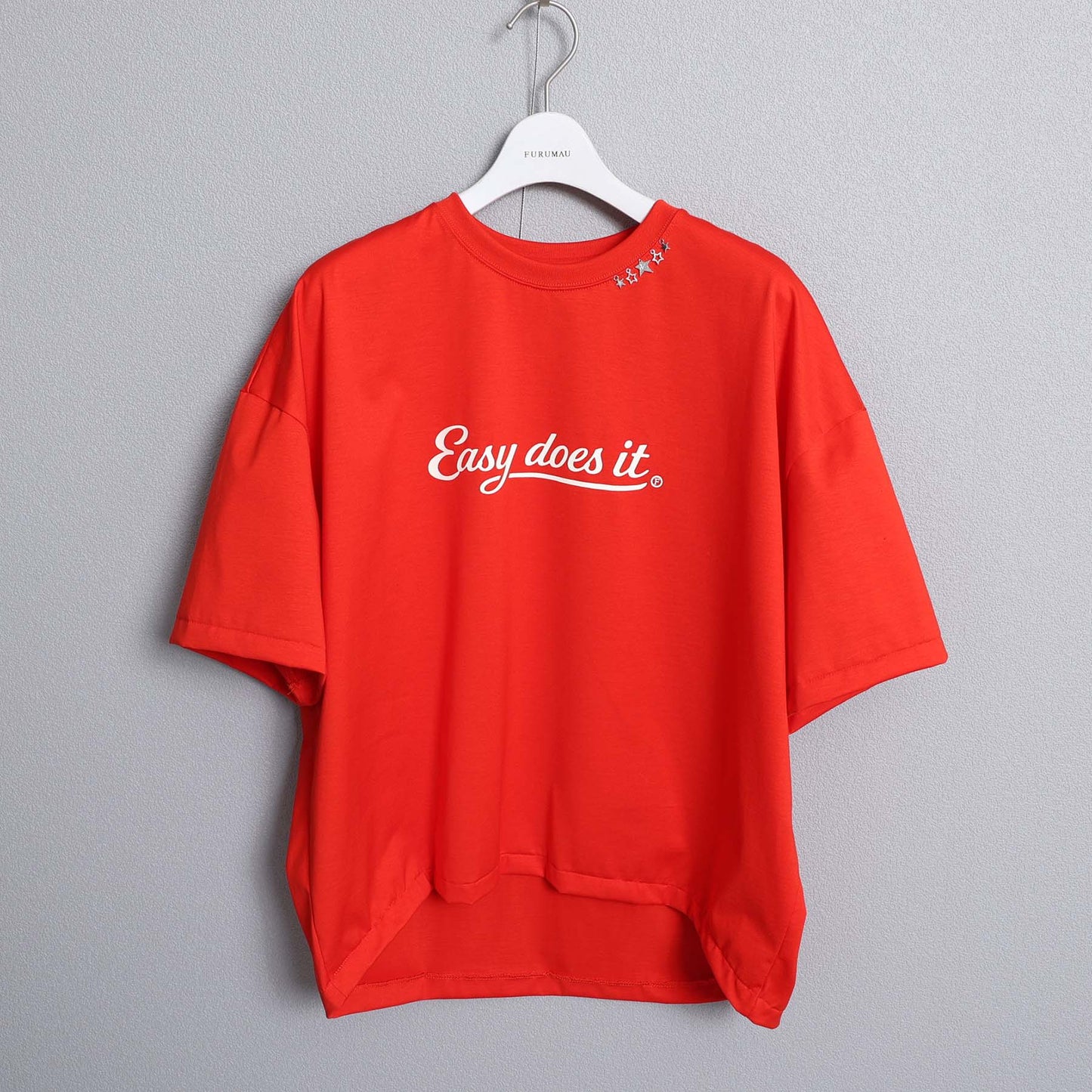 C-BL-83 Robin flower blouse WHITE