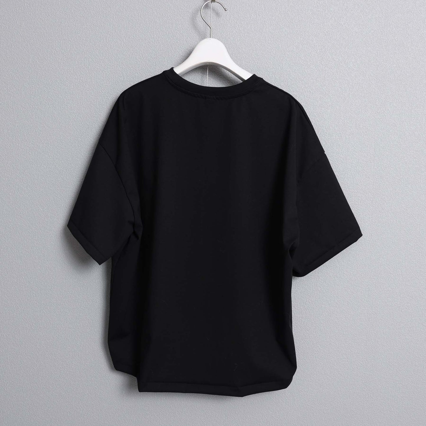 F-CS-10H「Snowmelt knit」Logo tee【BLACK】