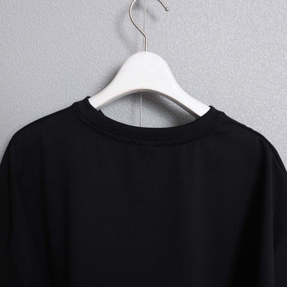 F-CS-10H「Snowmelt knit」Logo tee【BLACK】