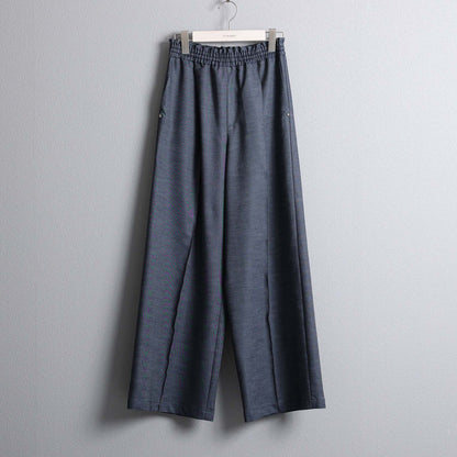 F-PT-10「Function light denim」Easy wide pants【NAVY】