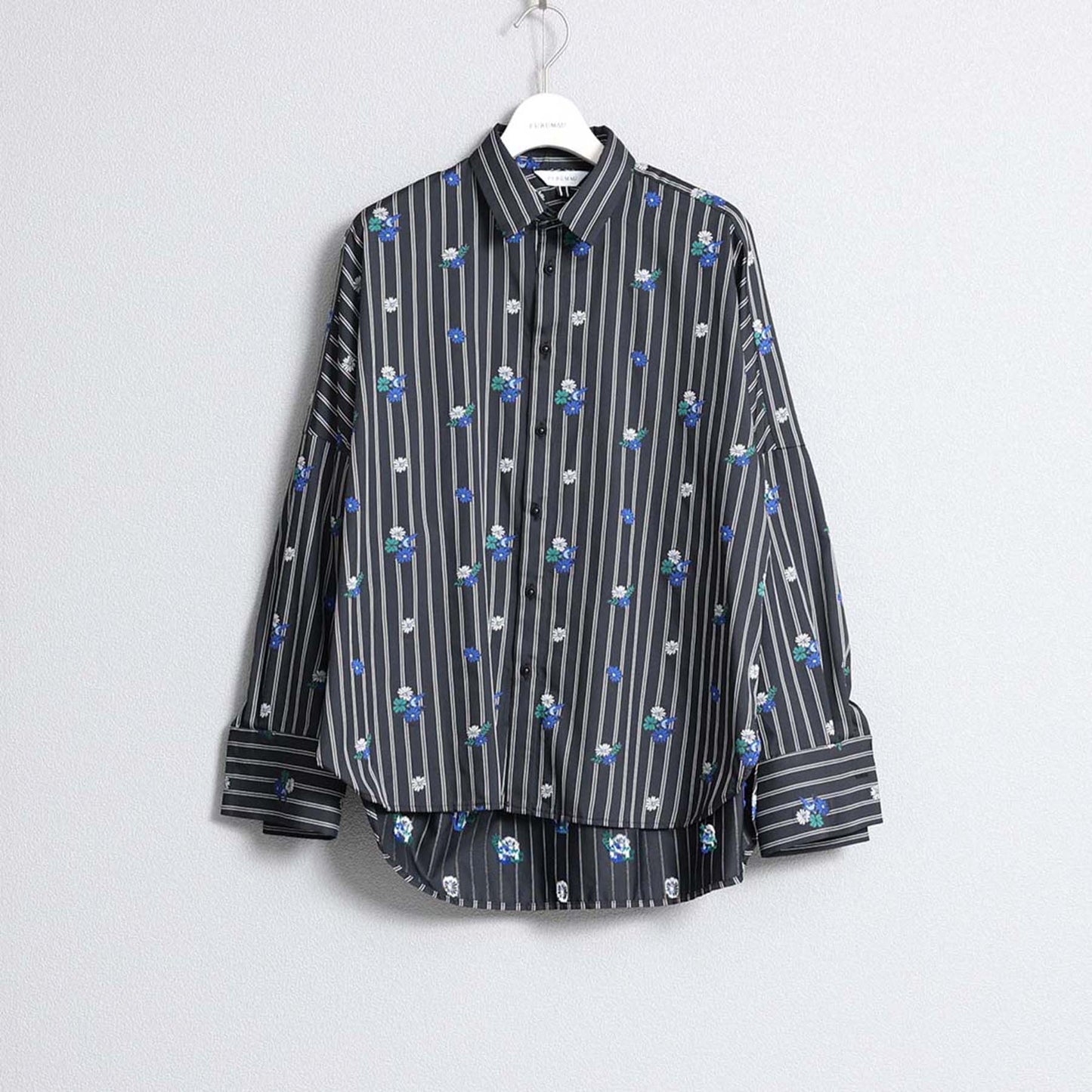 2026AW【10月下旬お届け予定】 F-SH-05「Robin stripe」Cuff links shirt【全3色】