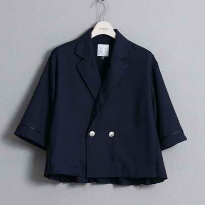 C-BL-83 Robin flower blouse WHITE