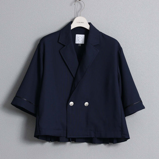 C-BL-83 Robin flower blouse WHITE