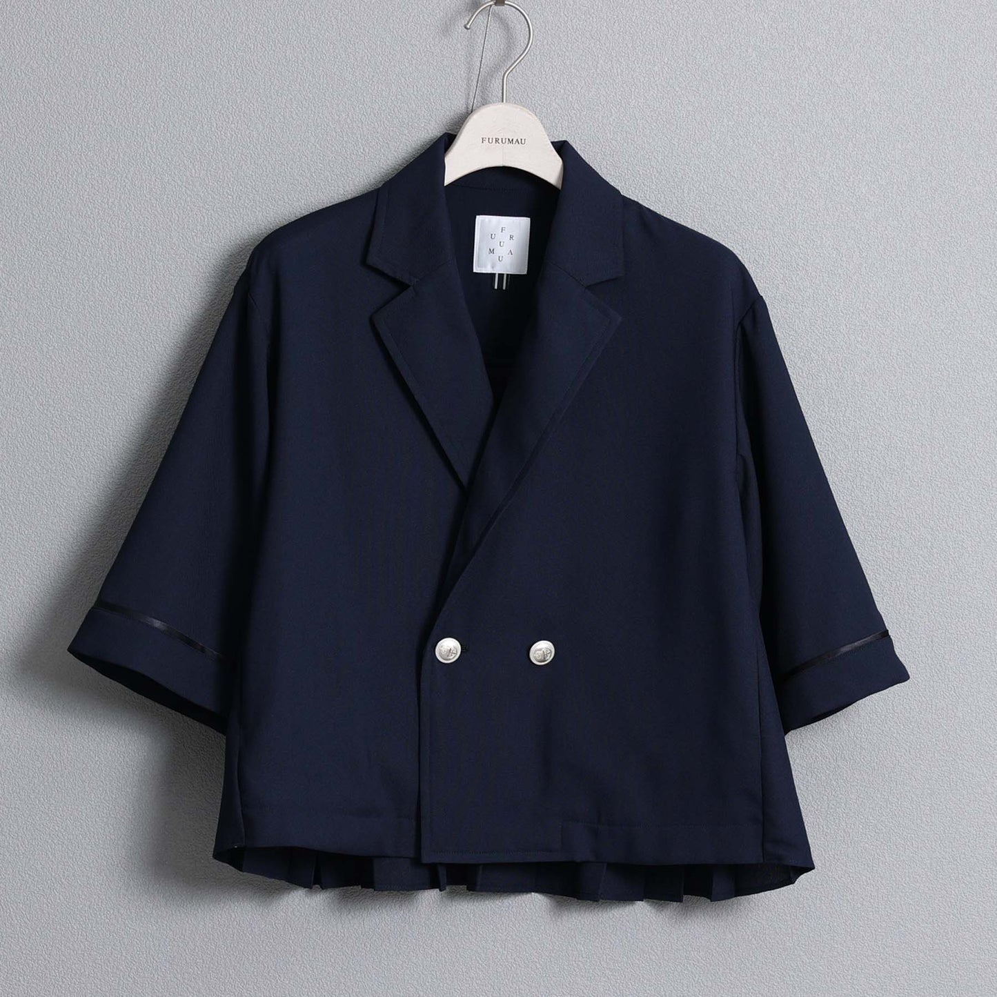 C-BL-83 Robin flower blouse WHITE