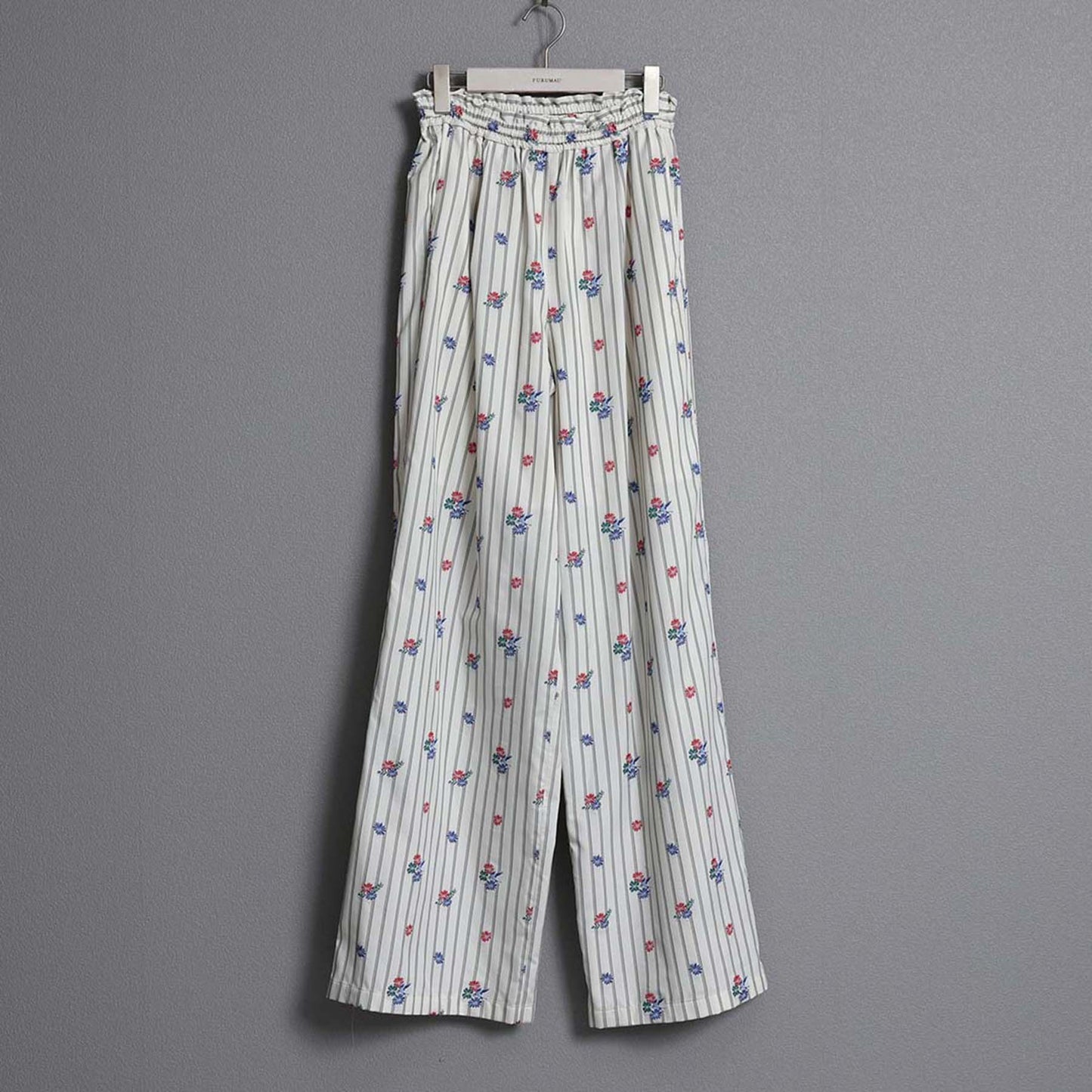 2026AW【10月下旬お届け予定】 F-PT-13「Robin stripe」Easy wide pants【全3色】