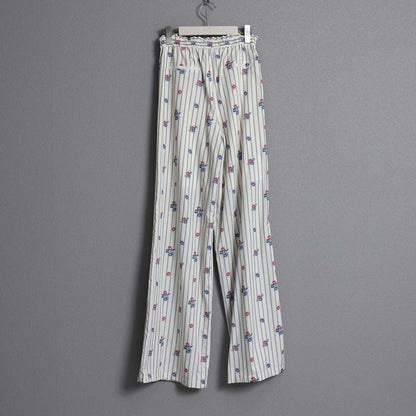 2026AW【10月下旬お届け予定】 F-PT-13「Robin stripe」Easy wide pants【全3色】