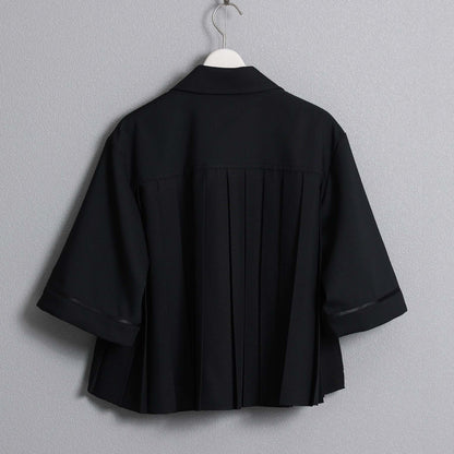 C-BL-83 Robin flower blouse WHITE