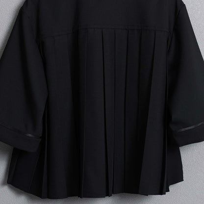 C-BL-83 Robin flower blouse WHITE