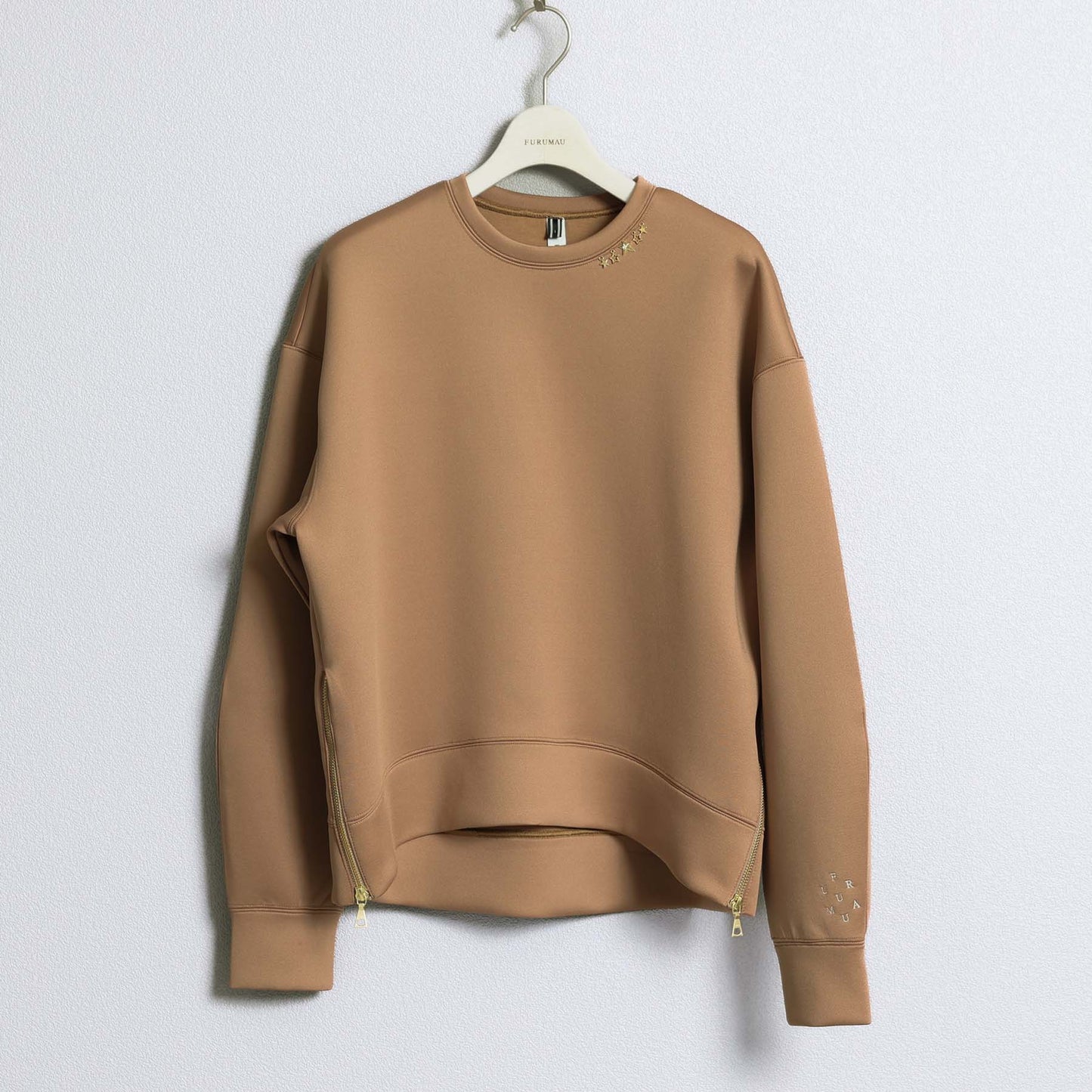 2026AW【11月中旬お届け予定】 F-CS-10「Structured Knit」Side zip tops【全4色】
