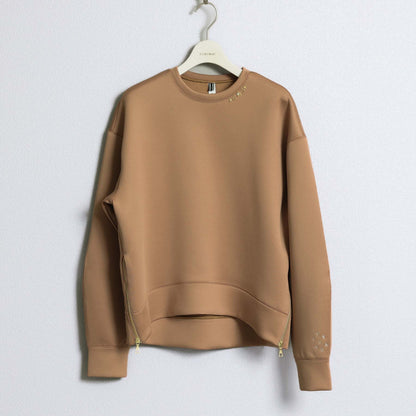 2026AW【11月中旬お届け予定】 F-CS-10「Structured Knit」Side zip tops【全4色】