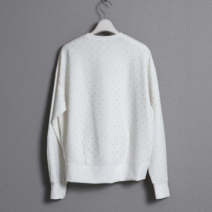 C-BL-83 Robin flower blouse WHITE