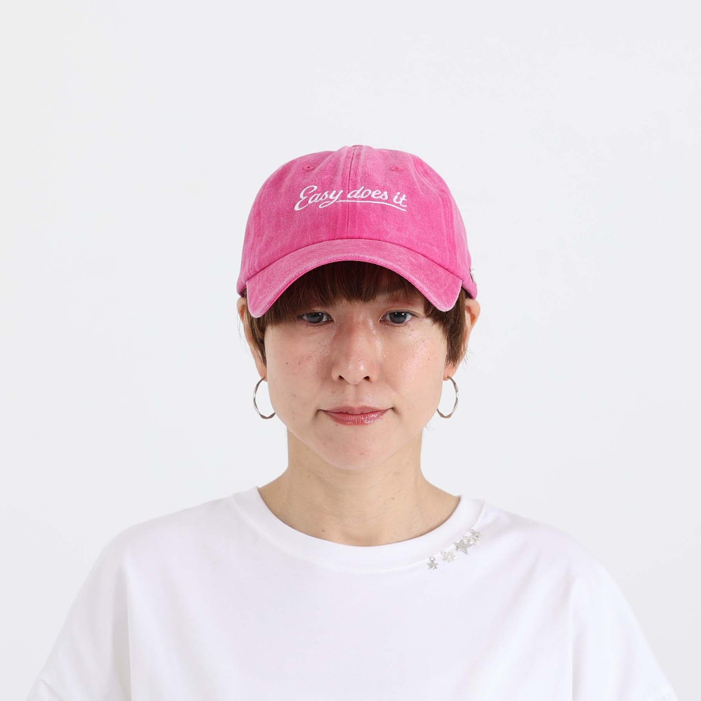 C-BL-83 Robin flower blouse WHITE