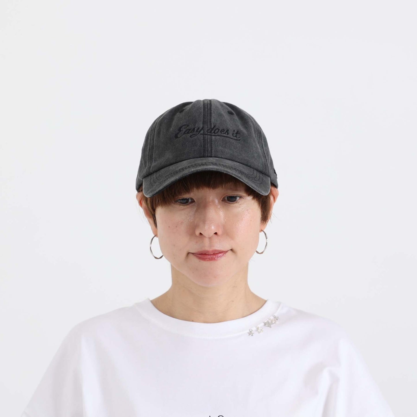 C-BL-83 Robin flower blouse WHITE