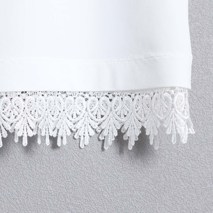 C-BL-83 知更鸟花衬衫 白色