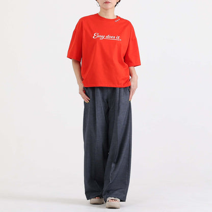 C-BL-83 Robin flower blouse WHITE