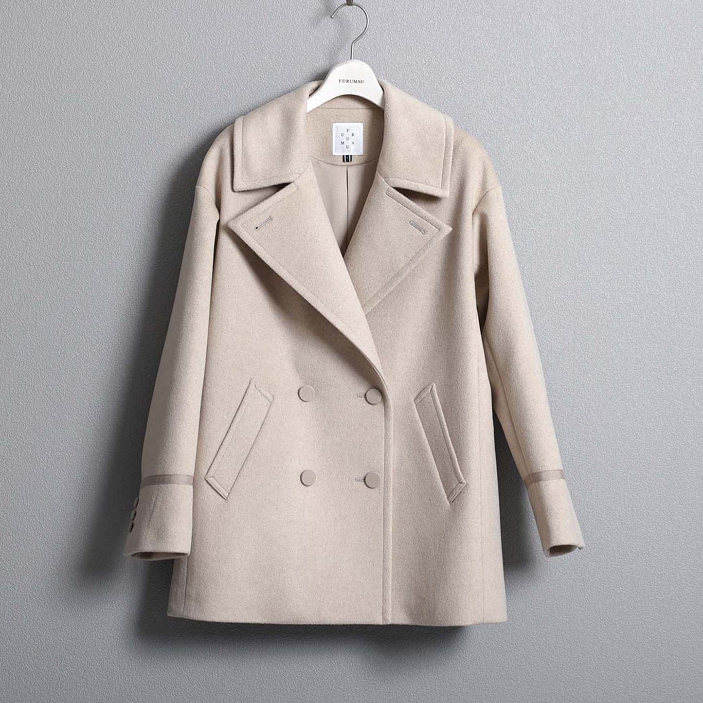 2026AW【11月中旬お届け予定】 F-JK-17「Pure cashmere」Pea jacket【全3色】