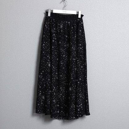 2026AW【10月中旬お届け予定】 F-SK-14「Nocturne Veil」Long skirt【全2色】
