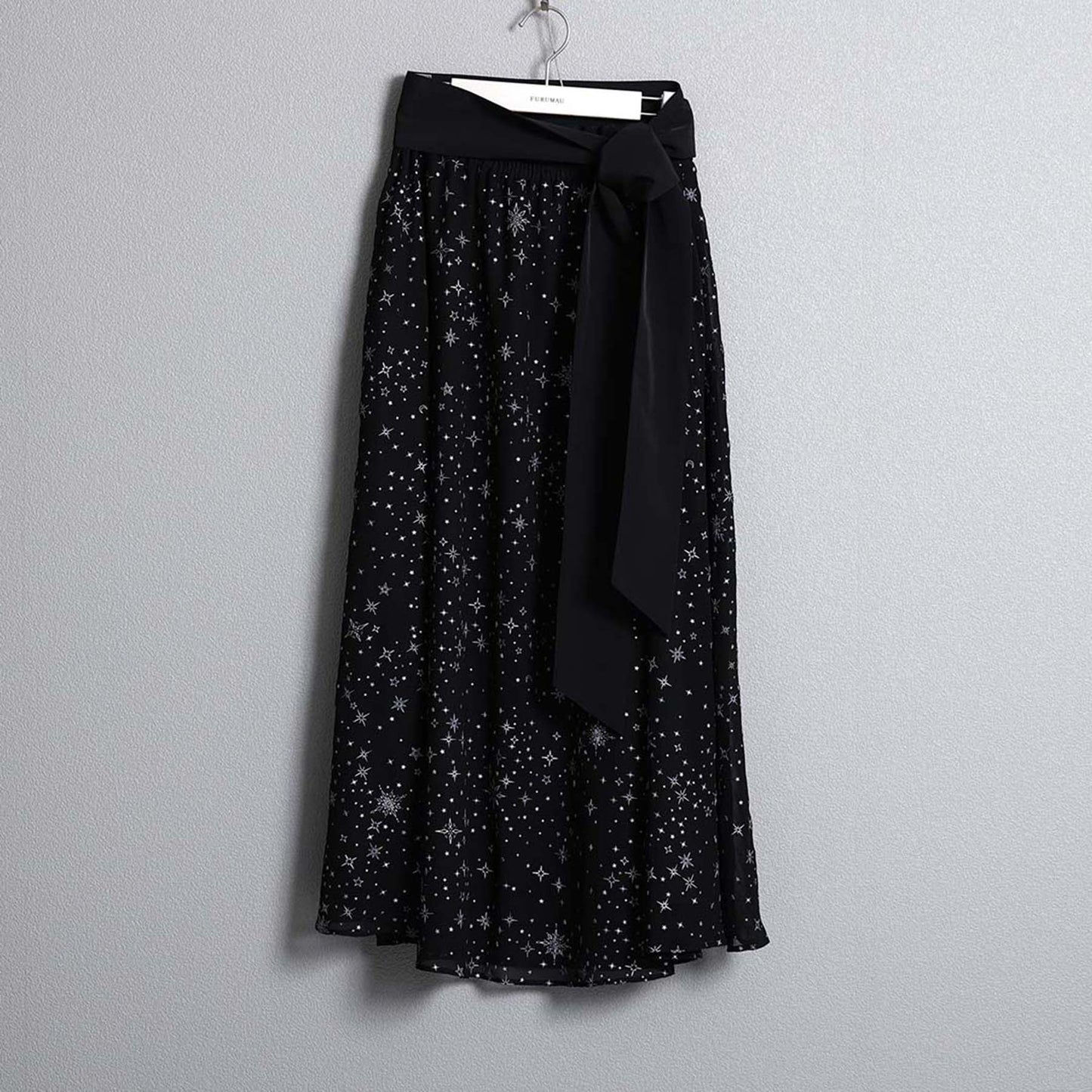 2026AW【10月中旬お届け予定】 F-SK-14「Nocturne Veil」Long skirt【全2色】