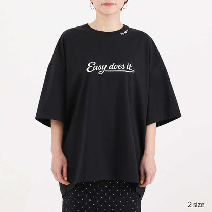 F-CS-10E「Snowmelt knit」Logo tee【BEIGE】