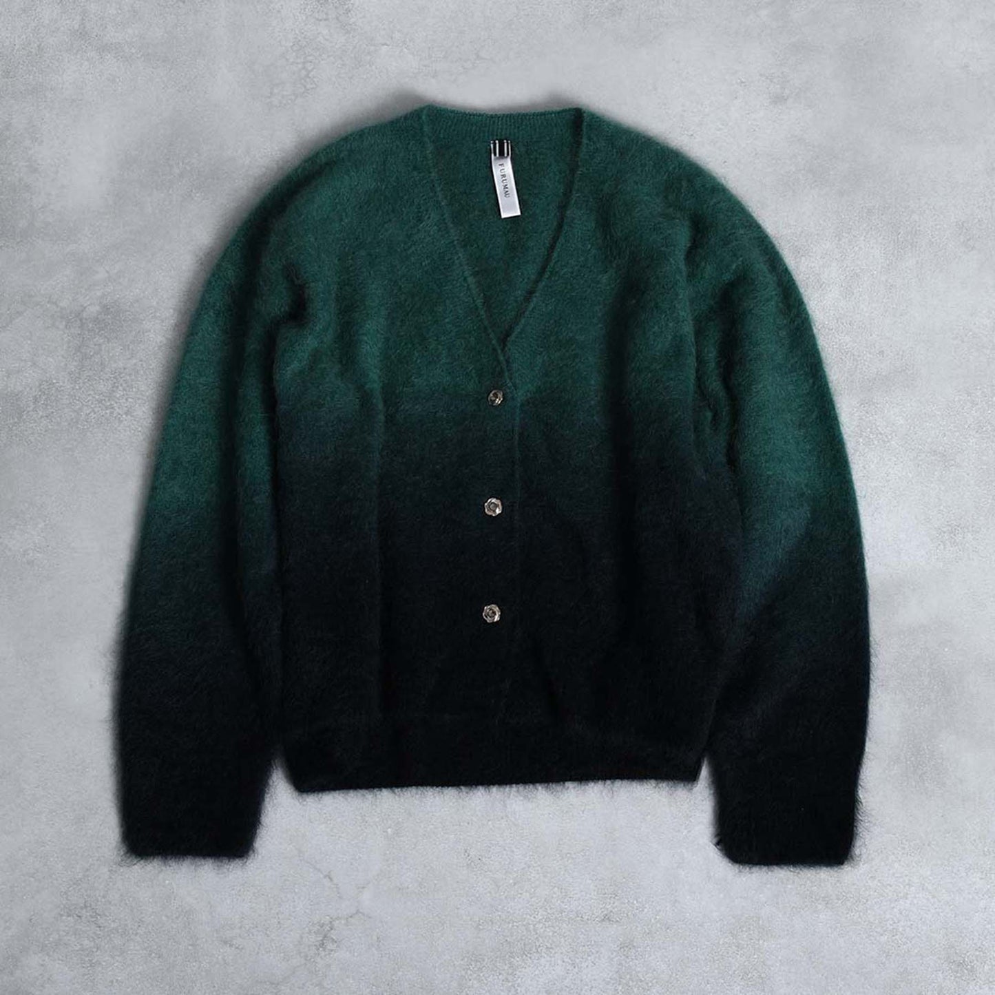 2026AW【10月下旬お届け予定】 F-KN-07「Pure Feather cashmere」V-neck cardigan【全4色】
