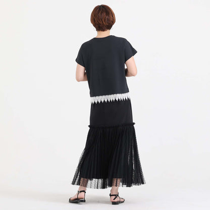 C-BL-83 Robin flower blouse WHITE