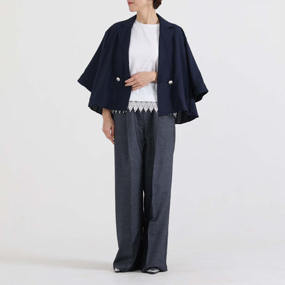 C-BL-83 知更鸟花衬衫 白色