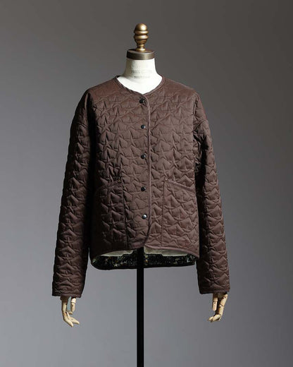 2026AW【11月下旬お届け予定】 F-JK-16「Stella quilt＆Fly me to the moon」Reversible jacket【全2色】