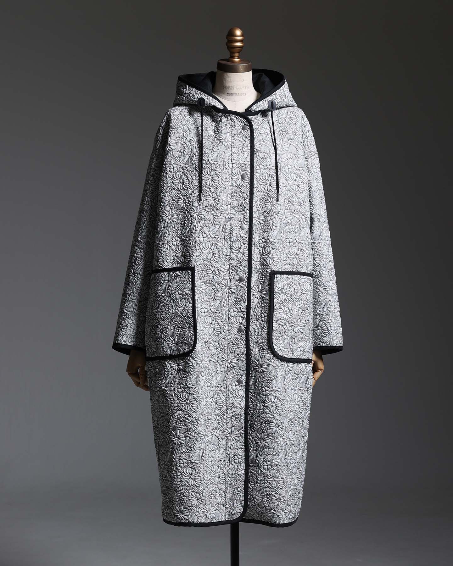 2026AW【12月中旬お届け予定】 F-JK-15「Boutis Relief」2way coat【全3色】